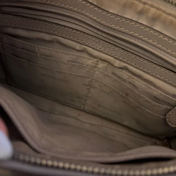 Michael Kors Beige Crossbody Bag - Picture 4 of 4